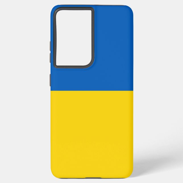 Drapeau Samsung Galaxy S21 Ultra Coque Ukraine (Verso)