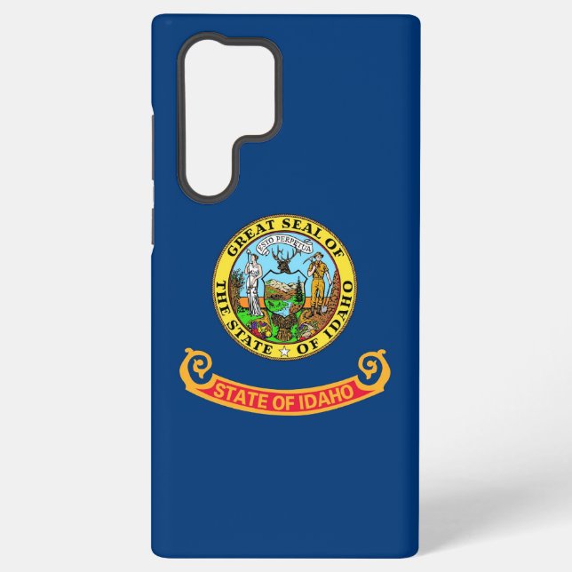 Drapeau Samsung Galaxy S22 Ultra Coque de l'Idaho (Verso)
