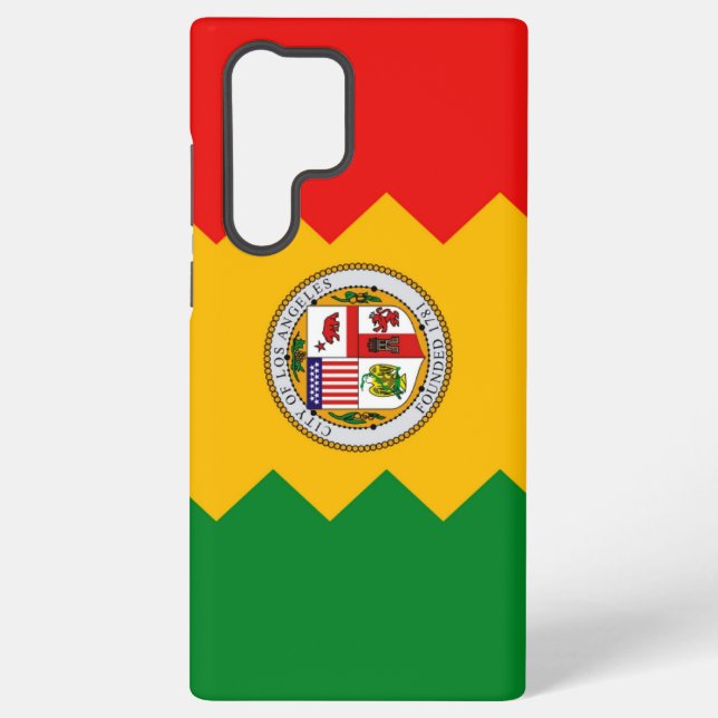 Drapeau Samsung Galaxy S22 Ultra Coque de Los Ange (Verso)