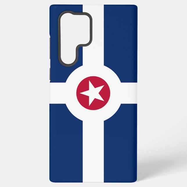 Drapeau Samsung Galaxy S22 Ultra Coque d'Indianapo (Verso)