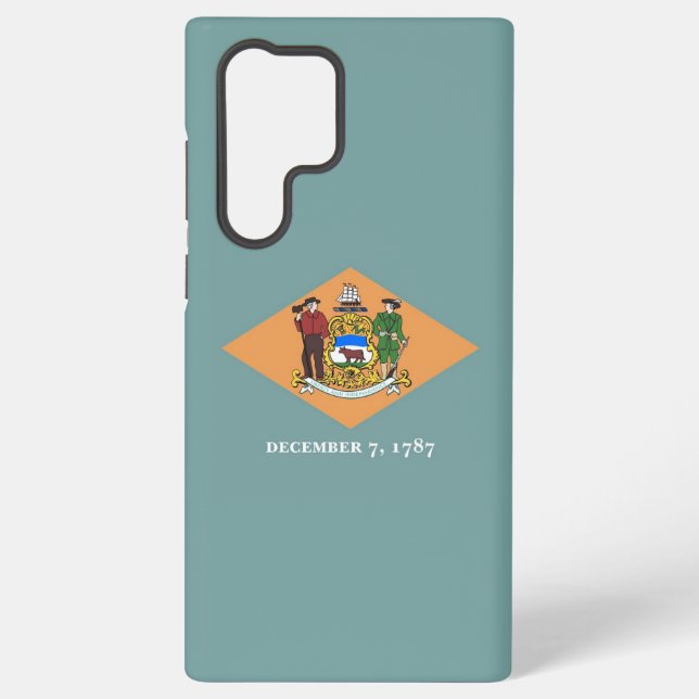 Drapeau Samsung Galaxy S22 Ultra Coque du Delaware (Verso)