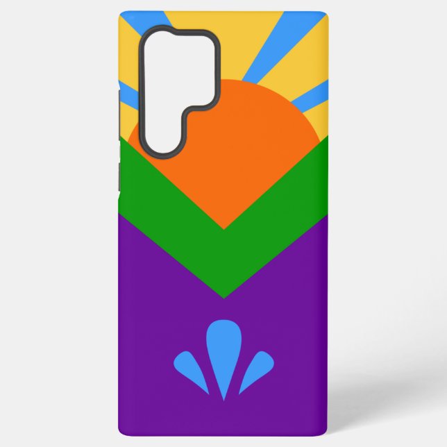 Drapeau Samsung Galaxy S22 Ultra Coque Manitou Spr (Verso)