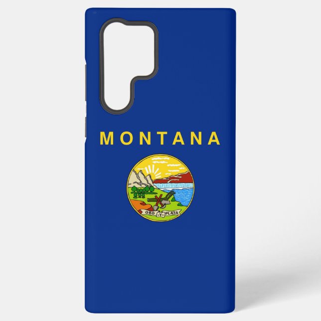 Drapeau Samsung Galaxy S22 Ultra Coque Montana (Verso)