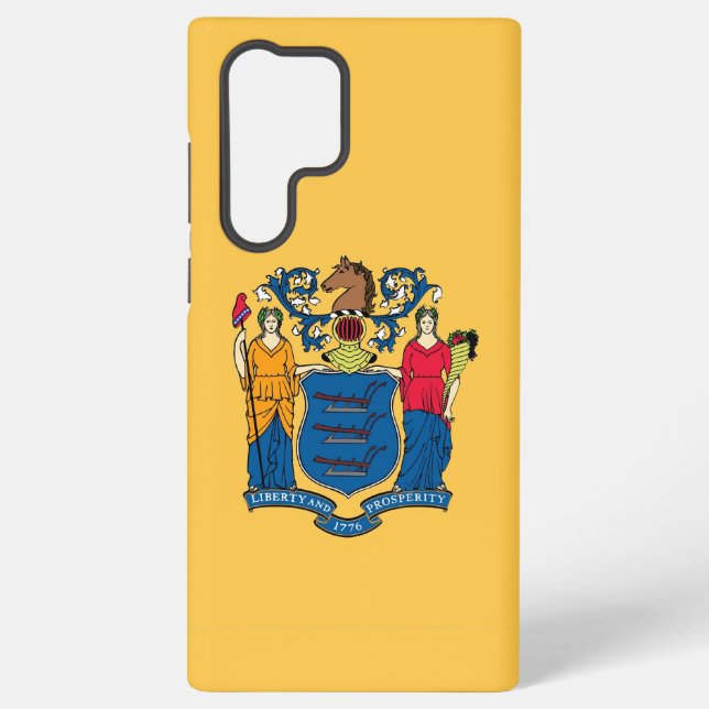 Drapeau Samsung Galaxy S22 Ultra Coque New Jersey (Verso)