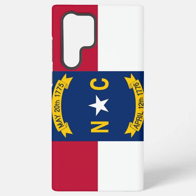 Drapeau Samsung Galaxy S22 Ultra Coque North Carol (Verso)