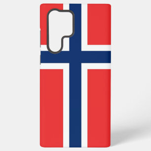 Drapeau Samsung Galaxy S22 Ultra Coque Norvège