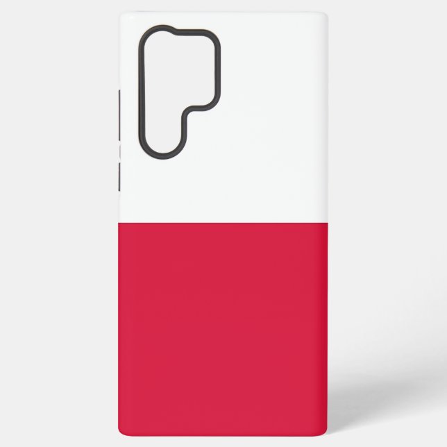 Drapeau Samsung Galaxy S22 Ultra Coque Pologne (Verso)