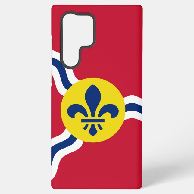 Drapeau Samsung Galaxy S22 Ultra Coque St. Louis (Verso)