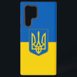 Drapeau Samsung Galaxy S22 Ultra Coque Ukraine<br><div class="desc">Voici notre couverture Samsung Galaxy S22 Ultra avec le drapeau de l'Ukraine, conçue pour associer protection et célébration du patrimoine ukrainien ! Réalisée avec une attention minutieuse aux détails, cette couverture affiche fièrement les couleurs jaune et bleu vif du drapeau ukrainien, symbolisant l'indépendance, l'unité et la fierté nationale. Que vous...</div>