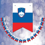 Drapeau slovène & Parti Slovénie Bannières / Maria<br><div class="desc">Drapeaux de fête : Slovénie & Slovénie Drapeau de fête mode - mariage,  anniversaire,  célébrations - amour mon pays,  voyage,  patriotes nationaux / fans de sport</div>