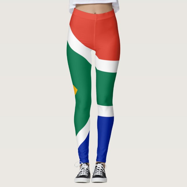 Drapeau sud-africain leggings (Devant)