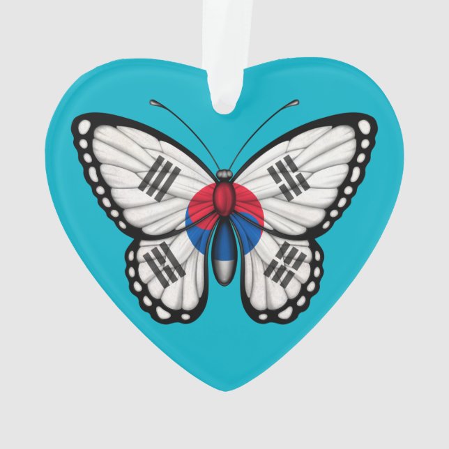 Drapeau sud-coréen de papillon (dos)