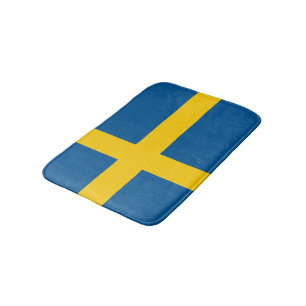 Drapeau suédois Suède tapis de salle de bain