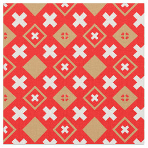 Drapeau suisse et Suisse Mode Tissu branché