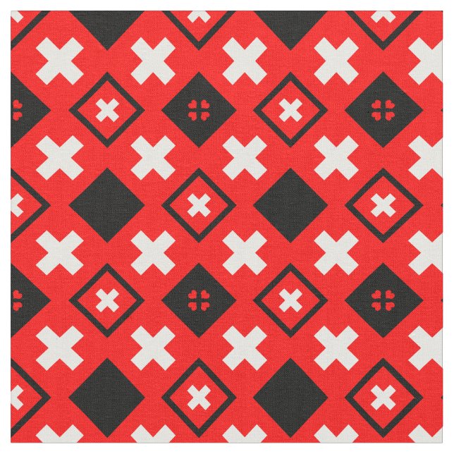 Drapeau suisse et Suisse Mode Tissu branché (Fermer)