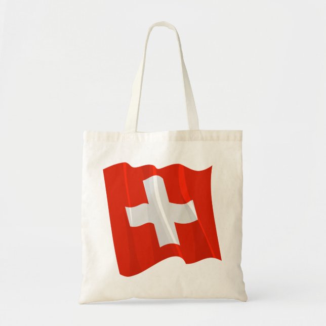 Drapeau suisse Sac fourre-tout (Devant)