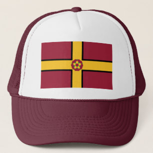 Drapeau sur Northamptonshire Casquette en sueur de
