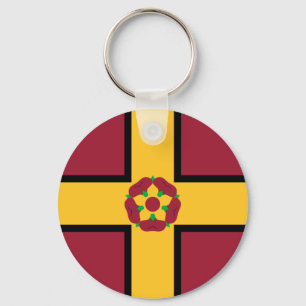 Drapeau sur porte-clés du Northamptonshire
