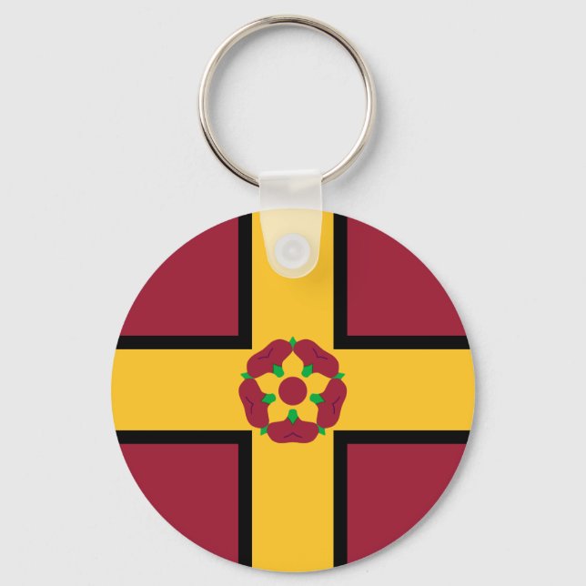 Drapeau sur porte-clés du Northamptonshire (Recto)