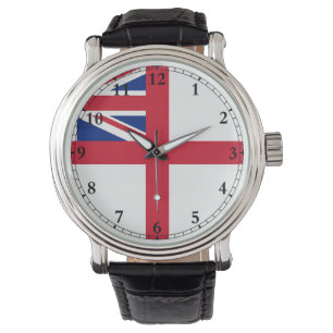 Drapeau sur une montre