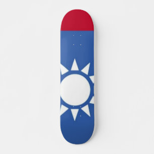 Drapeau Taïwan White Sun Skateboard