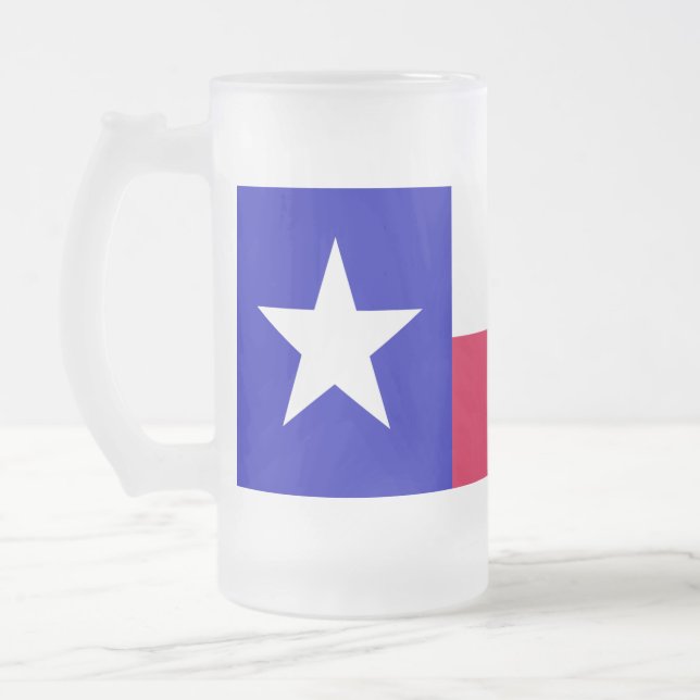 Drapeau Texas Beer Mug (Gauche)