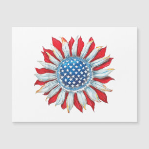 Drapeau Tournesol Américain 4 juillet Femmes Homme