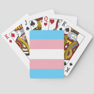 Drapeau transgenre, Jeux, Cartes de jeu transgenre