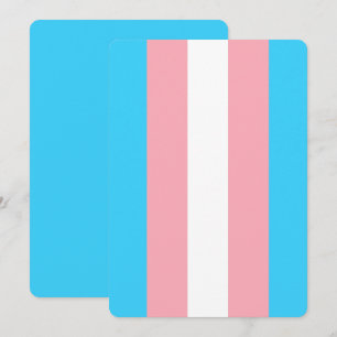 Drapeau Transgenre Personnalisé