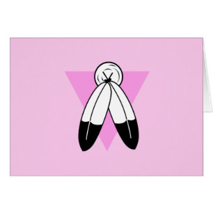 Drapeau Triangle Rose Two-Spirit