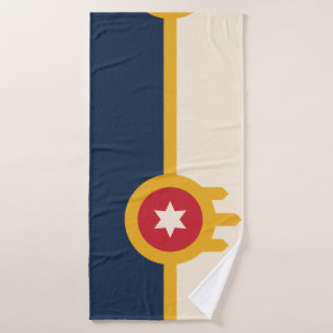 Drapeau Tulsa serviette