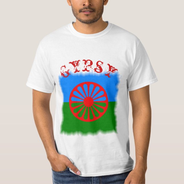 Drapeau tzigane T-Shirt (Devant)