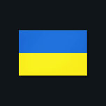Drapeau ukrainien (Ukraine) toile Imprimer<br><div class="desc">Ce dessin présente le drapeau national de l'Ukraine, qui est un pays d'Europe de l'Est. L'Ukraine borde la Russie à l'est et au nord-est ; la Biélorussie au nord ; la Pologne, la Slovaquie et la Hongrie à l'ouest ; et la Roumanie, la Moldavie et la mer Noire au sud....</div>
