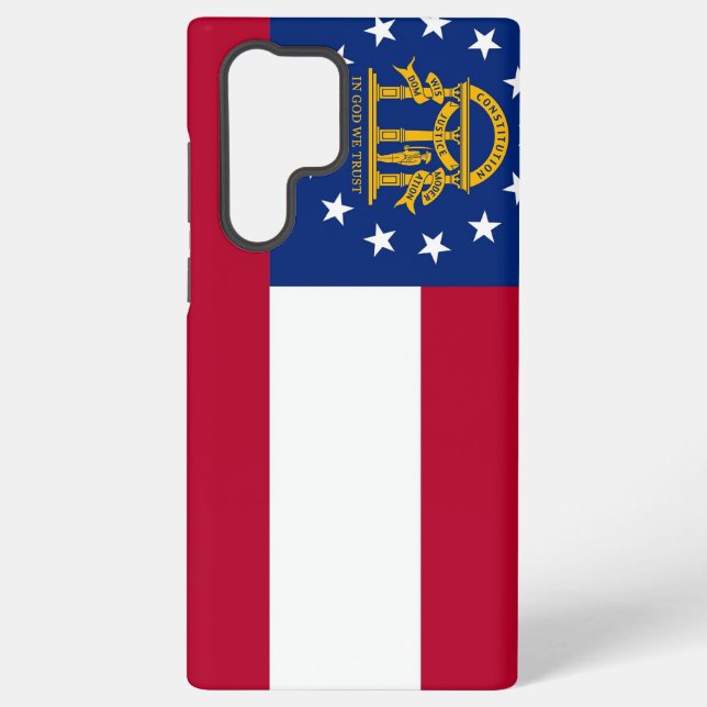 Drapeau ultra Coque Samsung Galaxy S22 de Géorgie (Verso)