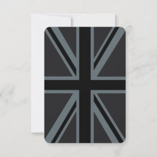 Drapeau Union Jack noir