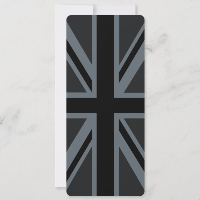 Drapeau Union Jack noir (Devant)