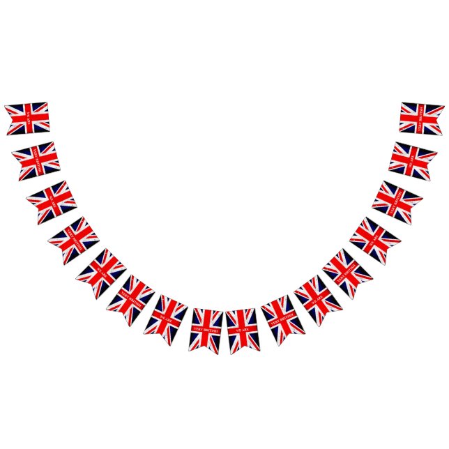 DRAPEAU UNION JACK - style grunge 1 + Texte (Tout)