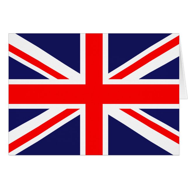 Drapeau Union Jack - UK (Devant horizontal)