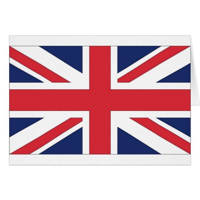 Drapeau Union Jack/Union du Royaume-Uni (Devant horizontal)