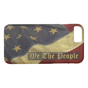 Drapeau US, We the People iPhone 7 coque