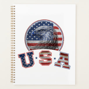 Drapeau USA Vintage Aigle Américain Drapeau Améric