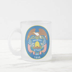 Drapeau Utah Café Mug