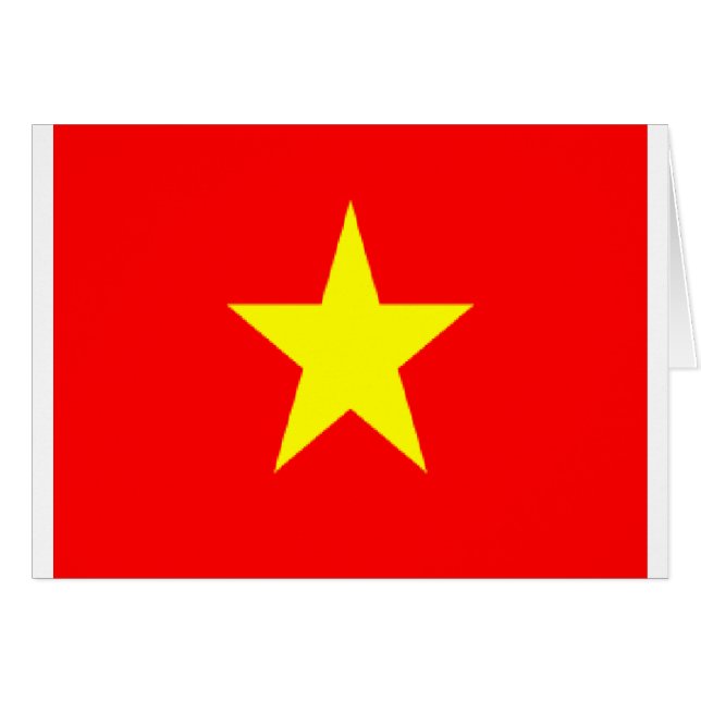 drapeau vietnam (Devant horizontal)