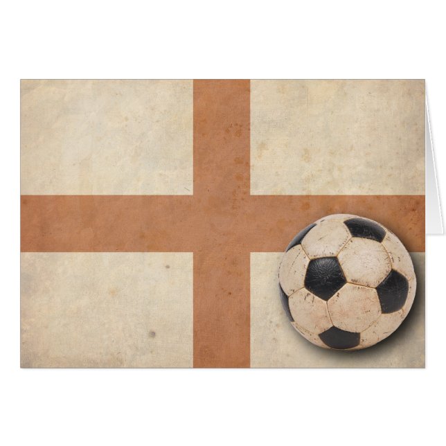 Drapeau vintage de l'Angleterre (Devant horizontal)