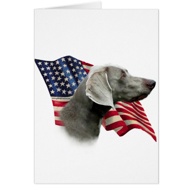 Drapeau Weimaraner (Devant)