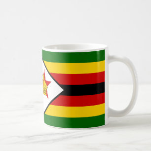 Drapeau Zimbabwe Céramique café Mug