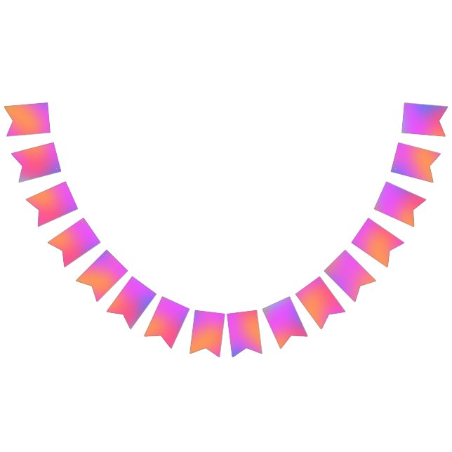 Drapeaux à bascule orange, rose, violet (Tout)