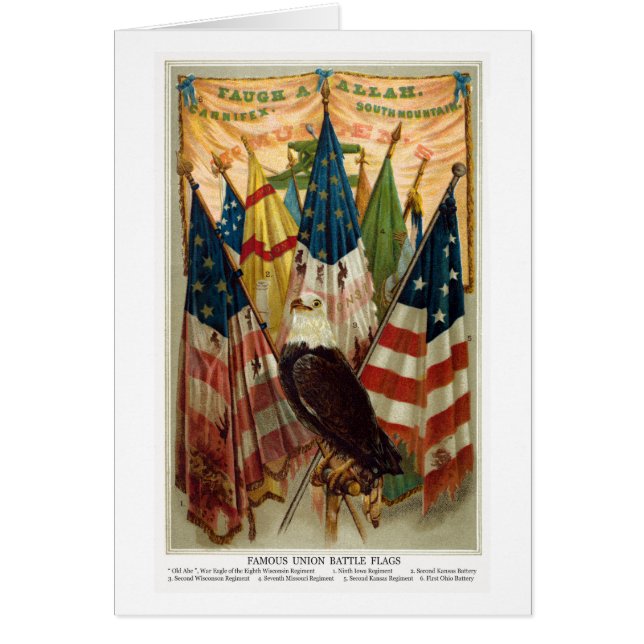 Drapeaux de bataille de guerre civile no.1 (Devant)