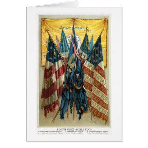 Drapeaux de bataille de guerre civile no.3