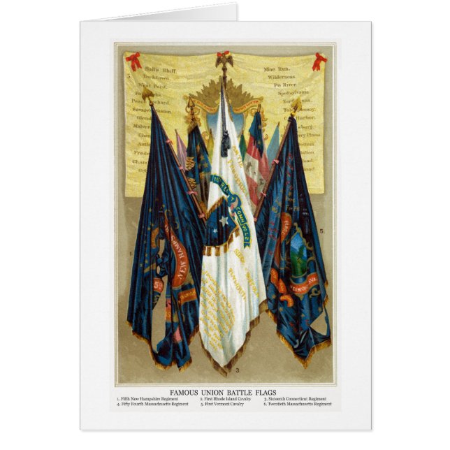 Drapeaux de bataille de guerre civile no.4 (Devant)